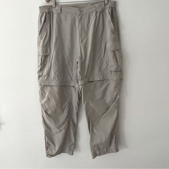 Columbia Convertible Cargo Pants Hiking Camping Outdoor Packable XL Gorpcore - Picture 1 of 7